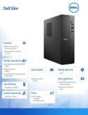 Komputer Dell Slim ECS1250 Win11Pro Ultra 5 225/16GB/512GB SSD/Intel UHD/WLAN + BT/Kb/Mouse/3YPS