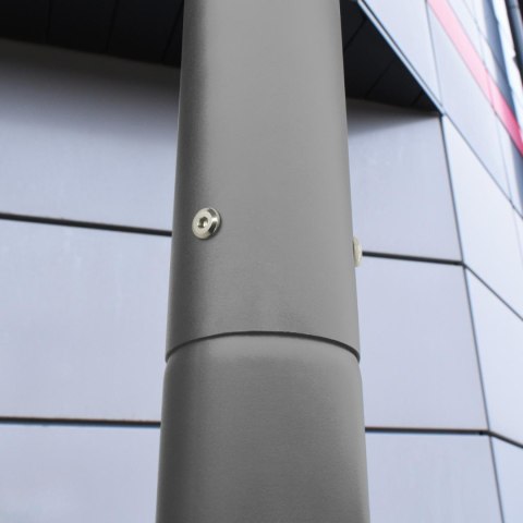 Słup oświetleniowy BEMKO składany 3 m 160×160 mm fi 60 mm szary Słup oświetleniowy BEMKO składany 3 m 160×160 mm fi 60 mm szary