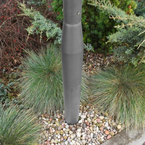 Słup oświetleniowy BEMKO składany 3 m 160×160 mm fi 60 mm szary Słup oświetleniowy BEMKO składany 3 m 160×160 mm fi 60 mm szary