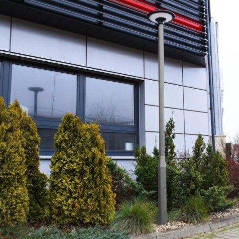 Słup oświetleniowy BEMKO składany 3 m 160×160 mm fi 60 mm szary Słup oświetleniowy BEMKO składany 3 m 160×160 mm fi 60 mm szary