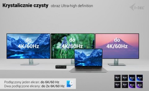 Stacja dokującaThunderbolt5 Quattro Display Docking Station 5x USB 2.5 GLan Power Delivery 140W Stacja dokującaThunderbolt5 Quattro Display Docking Station 5x USB 2.5 GLan Power Delivery 140W