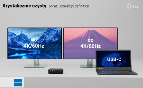 Stacja dokującaThunderbolt5 Quattro Display Docking Station 5x USB 2.5 GLan Power Delivery 140W Stacja dokującaThunderbolt5 Quattro Display Docking Station 5x USB 2.5 GLan Power Delivery 140W