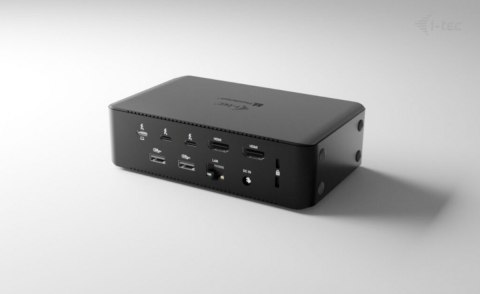 Stacja dokującaThunderbolt5 Quattro Display Docking Station 5x USB 2.5 GLan Power Delivery 140W Stacja dokującaThunderbolt5 Quattro Display Docking Station 5x USB 2.5 GLan Power Delivery 140W