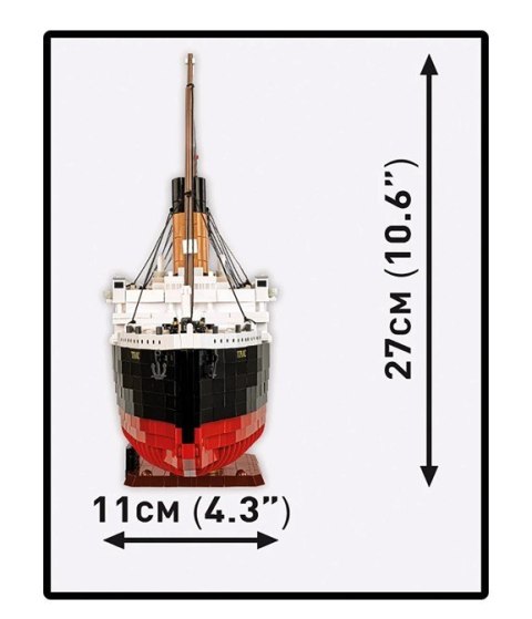 Klocki R.M.S Titanic 3260 klocków Klocki R.M.S Titanic 3260 klocków