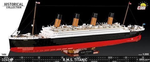 Klocki R.M.S Titanic 3260 klocków Klocki R.M.S Titanic 3260 klocków