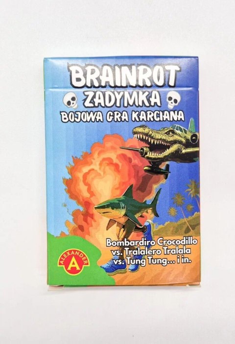 Gra Rodzinna gra karciana Brainrot - Zadymka (Crocodillo, Tralalero, Tsung Tsung i inni) Gra Rodzinna gra karciana Brainrot - Zadymka (Crocodillo, Tralalero, Tsung Tsung i inni)