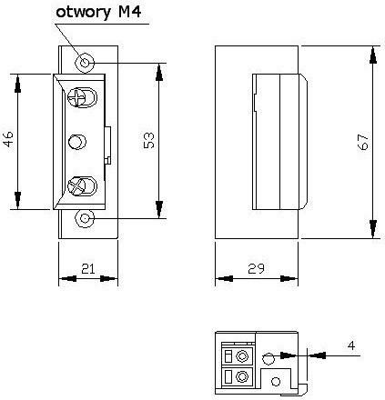 ZACZEP ELEKTRA R4 Z PAM. BEZ BLOK. SYMETRYCZNY ZACZEP ELEKTRA R4 Z PAM. BEZ BLOK. SYMETRYCZNY