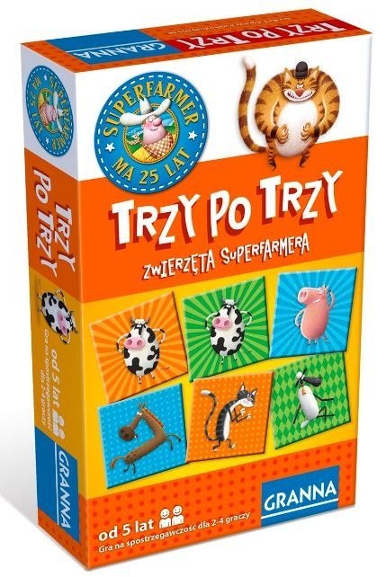 Gra Trzy po trzy zwierzęta superfarmera Gra Trzy po trzy zwierzęta superfarmera