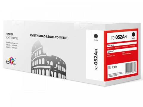 Toner do Canon LBP210 CRG-052 TC-052AN BK 100% nowy Toner do Canon LBP210 CRG-052 TC-052AN BK 100% nowy