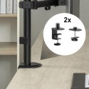 Uchwyt biurkowy przegubowy na 3 monitory Spacetronik SPA-130 Uchwyt biurkowy przegubowy na 3 monitory Spacetronik SPA-130