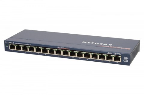Switch Unmanaged Plus 16xGE - GS116GE Switch Unmanaged Plus 16xGE - GS116GE