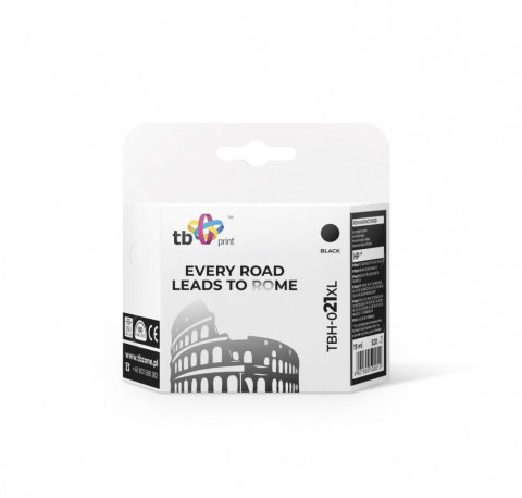 Tusz do HP Nr 21 - C9351AE TBH-021XL BK ref. Tusz do HP Nr 21 - C9351AE TBH-021XL BK ref.
