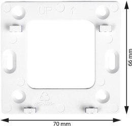 ENGO Controls E25-230W - Regulator temperatury, 230V, biały, Internetowy, natynkowy ZigBee/868MHz