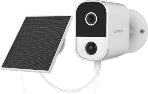ENGO Controls ECAM-SOLAR - Kamera Smart, Wi-Fi, bateryjna z panelem solarnym, 4MP, zewnętrzna ENGO Controls ECAM-SOLAR - Kamera Smart, Wi-Fi, bateryjna z panelem solarnym, 4MP, zewnętrzna