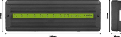 ENGO Controls ECB62-ZB - Listwa bezprzewodowa 6 stref + 2 strefy przewodowe, 230V, ZigBee, moduł pompy i kotła ENGO Controls ECB62-ZB - Listwa bezprzewodowa 6 stref + 2 strefy przewodowe, 230V, ZigBee, moduł pompy i kotła