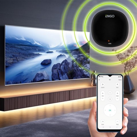 ENGO Controls EIRTX - Uniwersalny pilot podczerwieni IrDA, Wi-Fi do systemu ENGO Smart ENGO Controls EIRTX - Uniwersalny pilot podczerwieni IrDA, Wi-Fi do systemu ENGO Smart