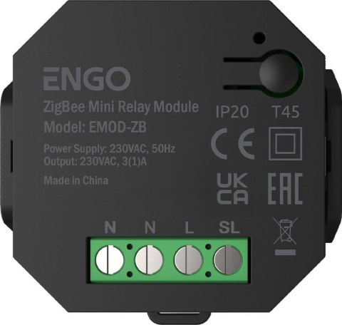 ENGO Controls EMOD-ZB - Moduł przekaźnika / Repeater ZigBee ENGO Controls EMOD-ZB - Moduł przekaźnika / Repeater ZigBee