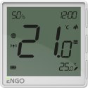 ENGO Controls EONE-BATW - Regulator temperatury, bateryjny (Li-Ion), biały, Internetowy, akumulatorowy, ZigBee, natynkowy ENGO Controls EONE-BATW - Regulator temperatury, bateryjny (Li-Ion), biały, Internetowy, akumulatorowy, ZigBee, natynkowy
