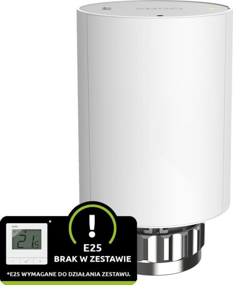 ENGO Controls ETRV-M30 - Głowica grzejnikowa bezprzewodowa, elektroniczna M30x1,5, bateryjna, biała ENGO Controls ETRV-M30 - Głowica grzejnikowa bezprzewodowa, elektroniczna M30x1,5, bateryjna, biała
