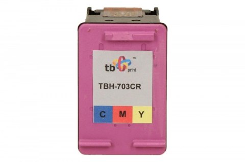 Tusz do HP DJ D730/F735 (HP nr 703 CD888AE) TBH-703CR Kolor ref. Tusz do HP DJ D730/F735 (HP nr 703 CD888AE) TBH-703CR Kolor ref.