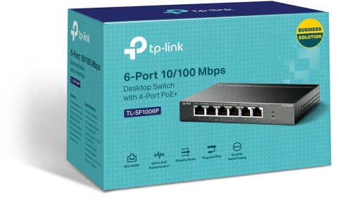 SWITCH TP-LINK TL-SF1006P SWITCH TP-LINK TL-SF1006P