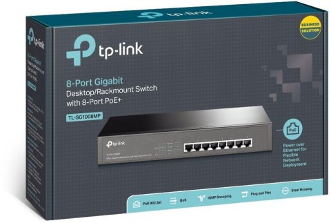 SWITCH TP-LINK TL-SG1008MP SWITCH TP-LINK TL-SG1008MP