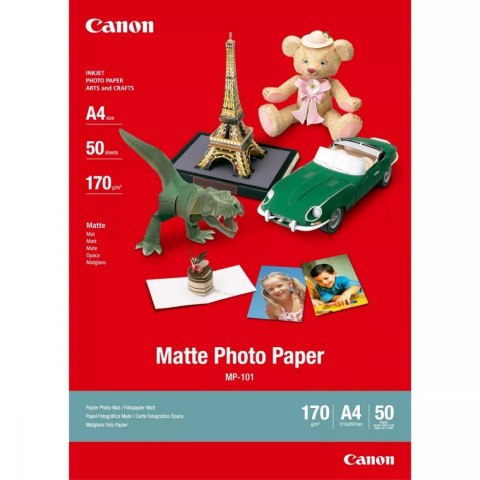 Papier Canon MP-101 matowy Photo Paper A4 50 arkuszy 7981A005 Papier Canon MP-101 matowy Photo Paper A4 50 arkuszy 7981A005