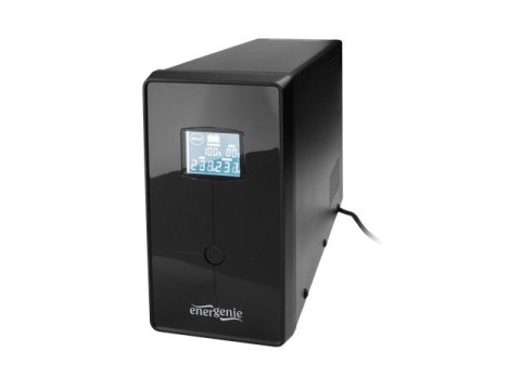 Zasilacz UPS LINE-INTERACTIVE 1500VA 3X IEC, 2X SCHUKO 230V, USB, RJ11 IN/OUT, LCD Zasilacz UPS LINE-INTERACTIVE 1500VA 3X IEC, 2X SCHUKO 230V, USB, RJ11 IN/OUT, LCD