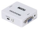KONWERTER VGA+AU/HDMI-ECO VGA+AUDIO NA HDMI KONWERTER VGA+AU/HDMI-ECO VGA+AUDIO NA HDMI