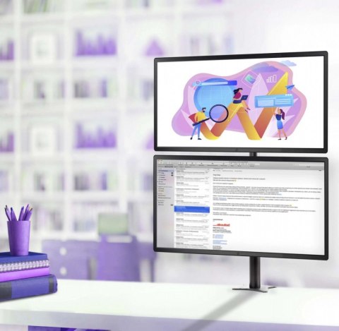Podwójny uchwyt biurkowy na monitor LCD SV08 Podwójny uchwyt biurkowy na monitor LCD SV08