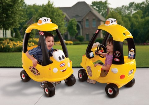 Samochód Cozy Coupe żółty Taxi
