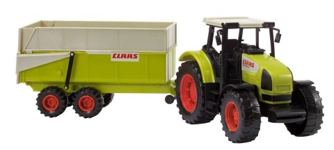 Traktor Claas Ares z przyczepą