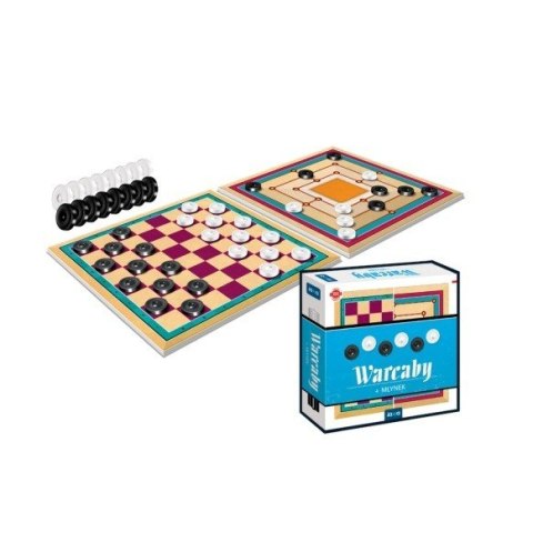 Gra Warcaby/Młynek 2 gry