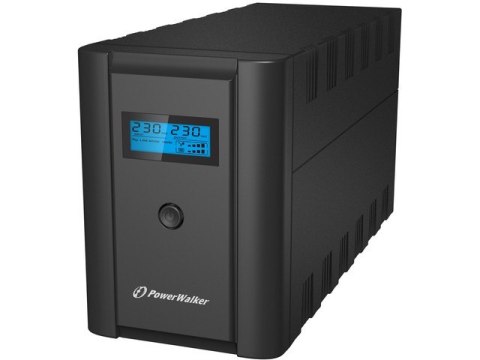 UPS LINE-INTERACTIVE 2200VA 2X 230V PL + 2X IEC OUT,RJ11/RJ45 IN/OUT, USB, LCD UPS LINE-INTERACTIVE 2200VA 2X 230V PL + 2X IEC OUT,RJ11/RJ45 IN/OUT, USB, LCD