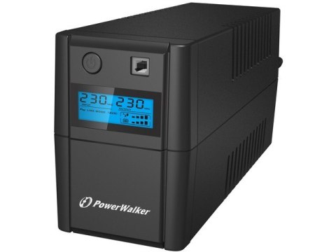 UPS LINE-INTERACTIVE 850VA 2X 230V PL OUT, RJ11 IN/OUT, USB, LCD UPS LINE-INTERACTIVE 850VA 2X 230V PL OUT, RJ11 IN/OUT, USB, LCD
