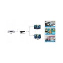 Rozdzielacz-splitter AV HDMI 2.0 1/2 Ultra HD 4K