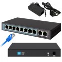 Switch Perses 8X EX-SG1008PE 10/100/1000M TX PoE AT/AF, Full Gigabit PoE