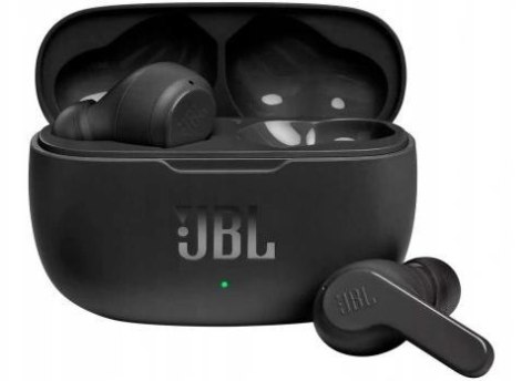Słuchawki douszne JBL Wave Beam czarne Słuchawki douszne JBL Wave Beam czarne