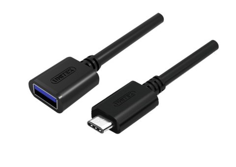 Adapter USB TYP-C DO USB AF 0,15m; Y-C476BK Adapter USB TYP-C DO USB AF 0,15m; Y-C476BK
