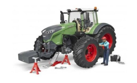 Pojazd Traktor Fendt 105 0 Vario z figurką mechanika Pojazd Traktor Fendt 105 0 Vario z figurką mechanika
