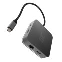 Hub USB-C GC 6w1 3xUSB 3.0, HDMI, RJ45 (Ethernet), USB-C PD Hub USB-C GC 6w1 3xUSB 3.0, HDMI, RJ45 (Ethernet), USB-C PD