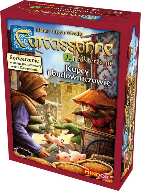 Gra Carcassonne PL 2. Kupcy i Budowniczowie, Edycja 2