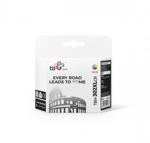 Tusz do HP DJ 1110/2130 TBH-302XLCR kolor refabrykowany Tusz do HP DJ 1110/2130 TBH-302XLCR kolor refabrykowany
