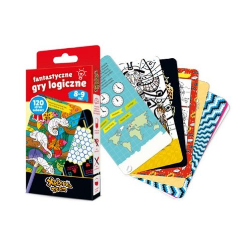 Xplore Team Fantastyczne Gry logiczne 8-9 lat Xplore Team Fantastyczne Gry logiczne 8-9 lat