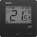 ENGO Controls E7-RFB - Programowany, bezprzewodowy regulator temperatury, czarny ENGO Controls E7-RFB - Programowany, bezprzewodowy regulator temperatury, czarny