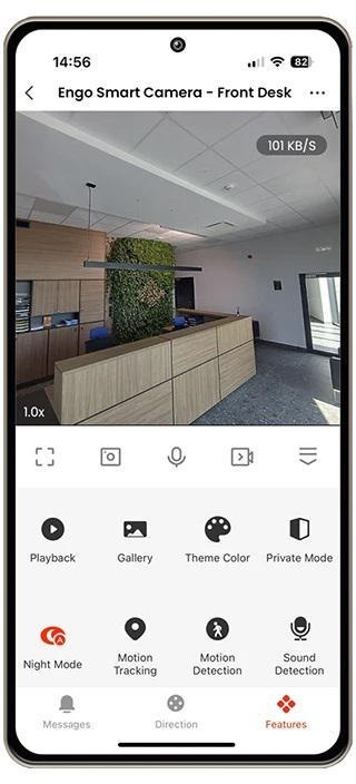 ENGO Controls ECAM - Kamera Smart, Wi-Fi, wewnętrzna, obrotowa, 4MP ENGO Controls ECAM - Kamera Smart, Wi-Fi, wewnętrzna, obrotowa, 4MP