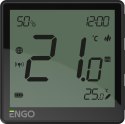 ENGO Controls EONE-BATB - Regulator temperatury, bateryjny (Li-Ion), czarny, Internetowy, akumulatorowy, ZigBee, natynkowy ENGO Controls EONE-BATB - Regulator temperatury, bateryjny (Li-Ion), czarny, Internetowy, akumulatorowy, ZigBee, natynkowy