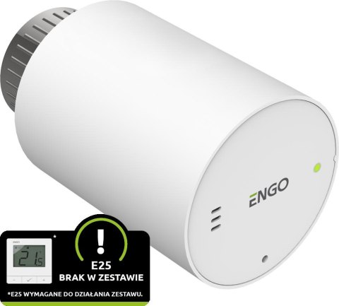 ENGO Controls ETRV-M28 - Głowica grzejnikowa bezprzewodowa, elektroniczna M28x1,5, bateryjna, biała ENGO Controls ETRV-M28 - Głowica grzejnikowa bezprzewodowa, elektroniczna M28x1,5, bateryjna, biała