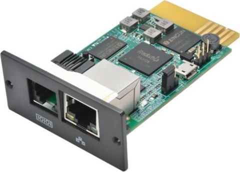 MODUŁ SNMP 1Gbps PowerWalker DLA UPS VFI CG, CPG, CPH, C LCD, CRM, CRS, CW, RMG MODUŁ SNMP 1Gbps PowerWalker DLA UPS VFI CG, CPG, CPH, C LCD, CRM, CRS, CW, RMG