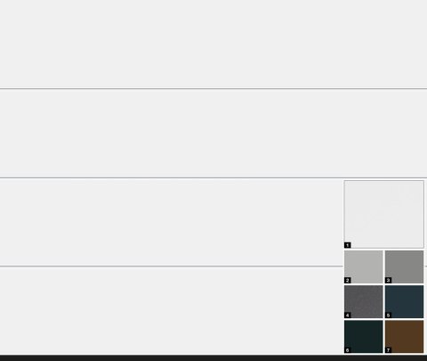 Brama garażowa segmentowa Renomatic/Hormann z napędem ProLift500-2 i szyną FS30 - przetłoczenia L Planar. Wymiar 2500x2250mm.